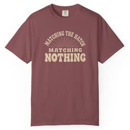 Matching Nothing Fly Fishing Shirt t-shirt in Espresso, thumbnail 10