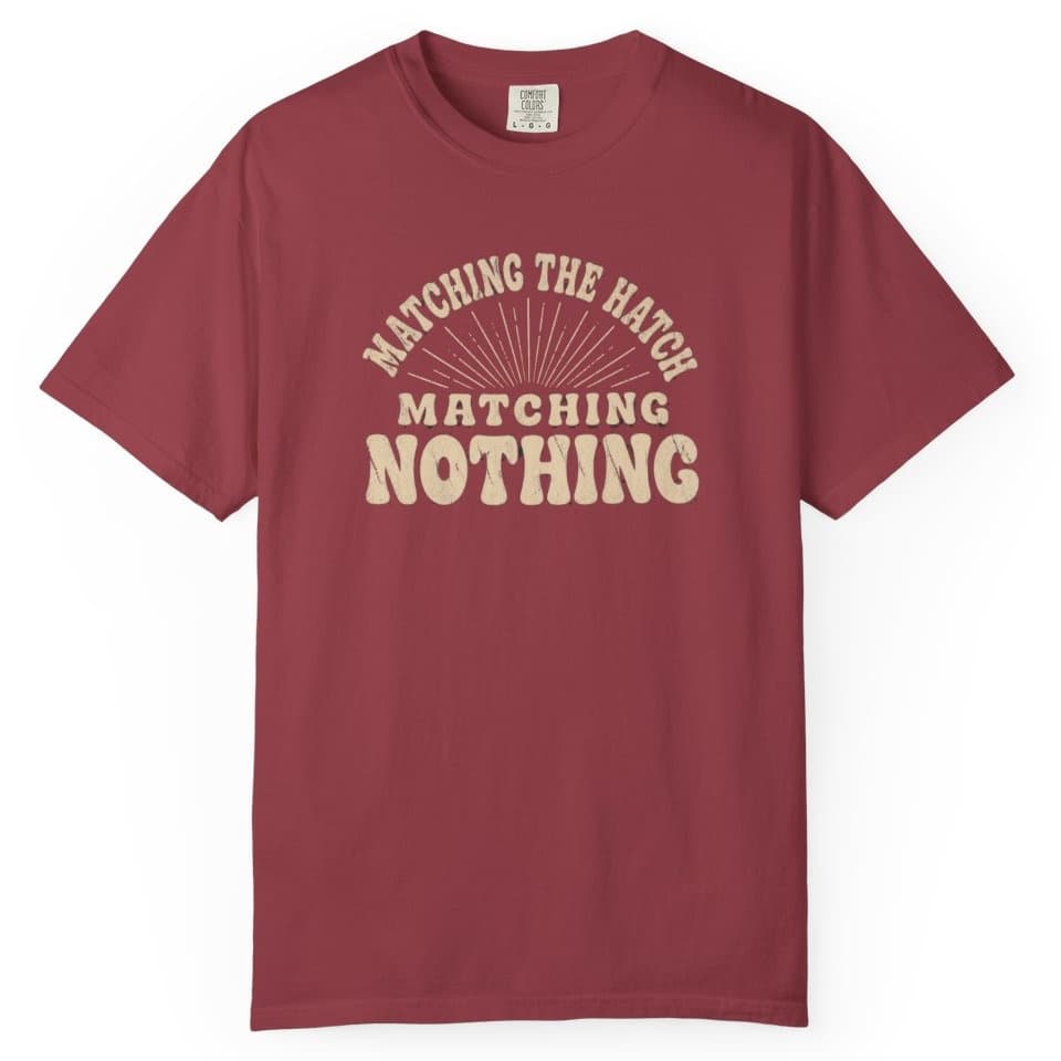 Matching Nothing Fly Fishing Shirt t-shirt in Espresso, photo 6