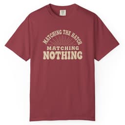 Matching Nothing Fly Fishing Shirt t-shirt in Espresso, thumbnail 6