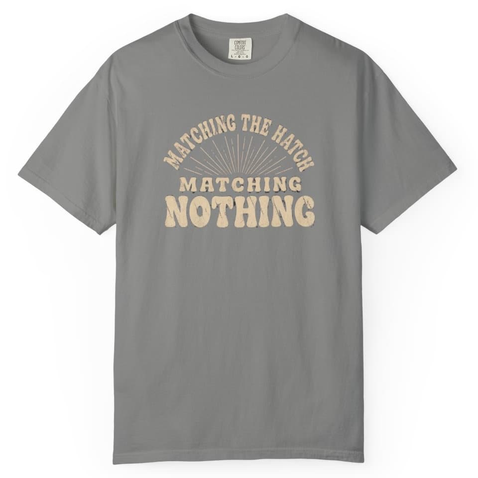 Matching Nothing Fly Fishing Shirt t-shirt in Espresso, photo 8
