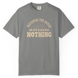 Matching Nothing Fly Fishing Shirt t-shirt in Espresso, thumbnail 8