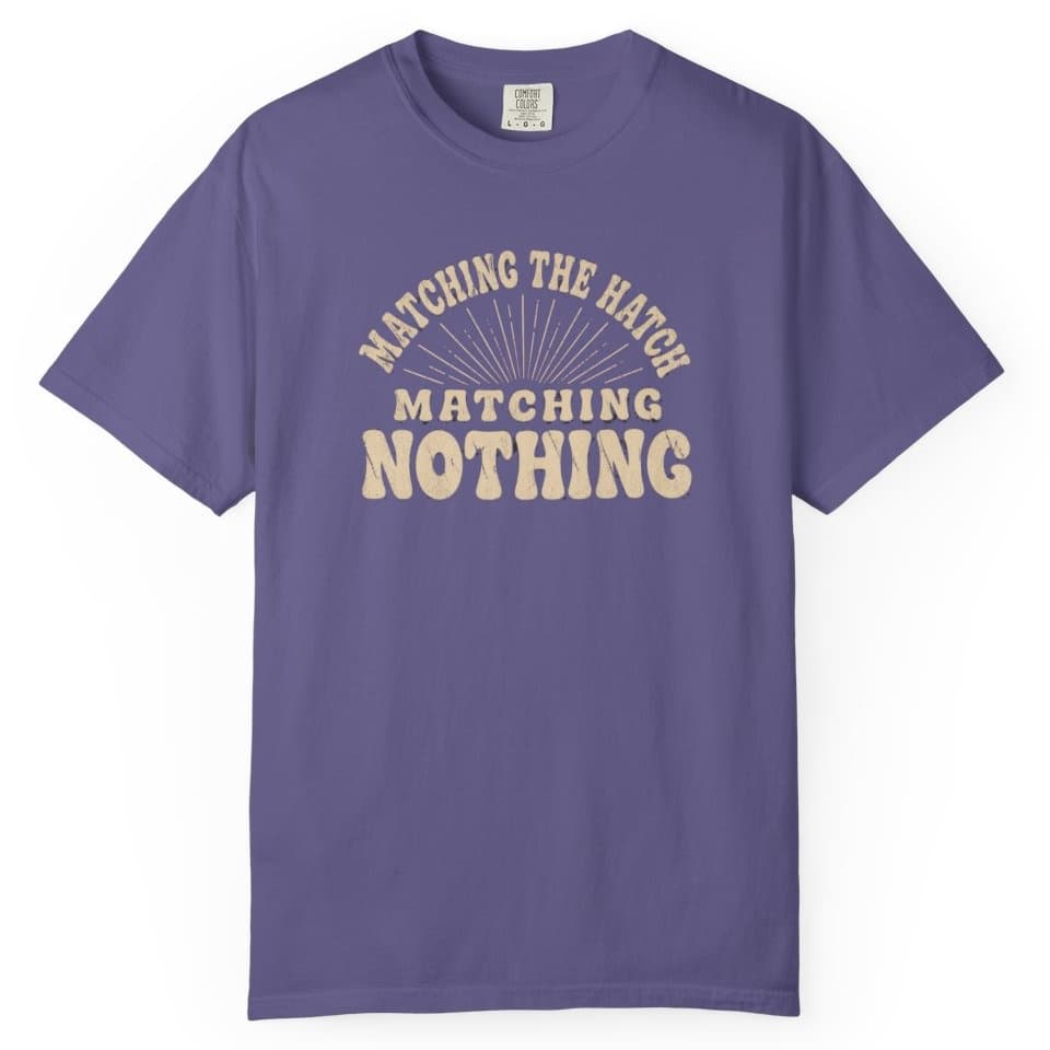 Matching Nothing Fly Fishing Shirt t-shirt in Espresso, photo 7