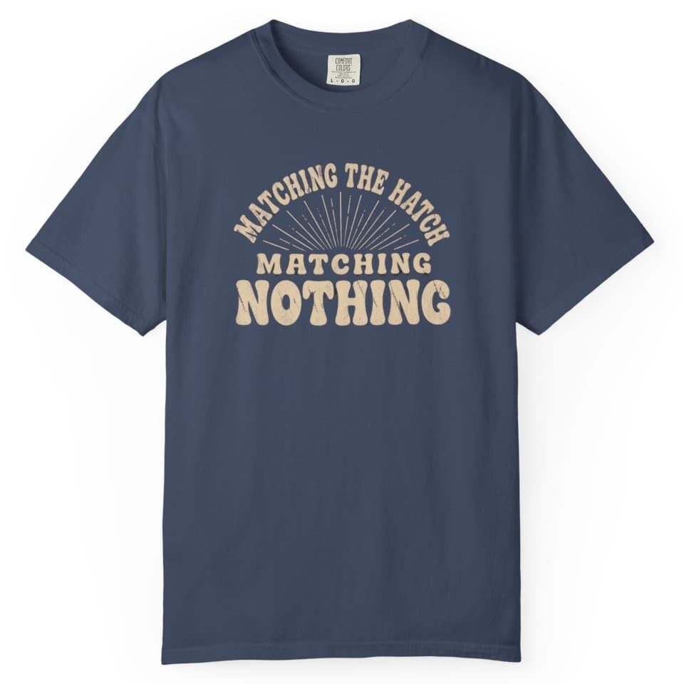Matching Nothing Fly Fishing Shirt t-shirt in Espresso, photo 3