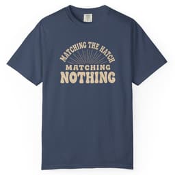Matching Nothing Fly Fishing Shirt t-shirt in Espresso, thumbnail 3