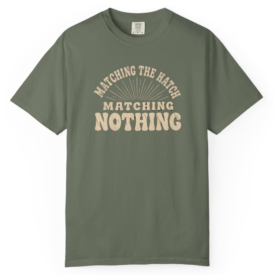 Matching Nothing Fly Fishing Shirt t-shirt in Espresso, photo 5