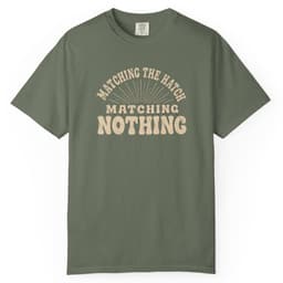 Matching Nothing Fly Fishing Shirt t-shirt in Espresso, thumbnail 5