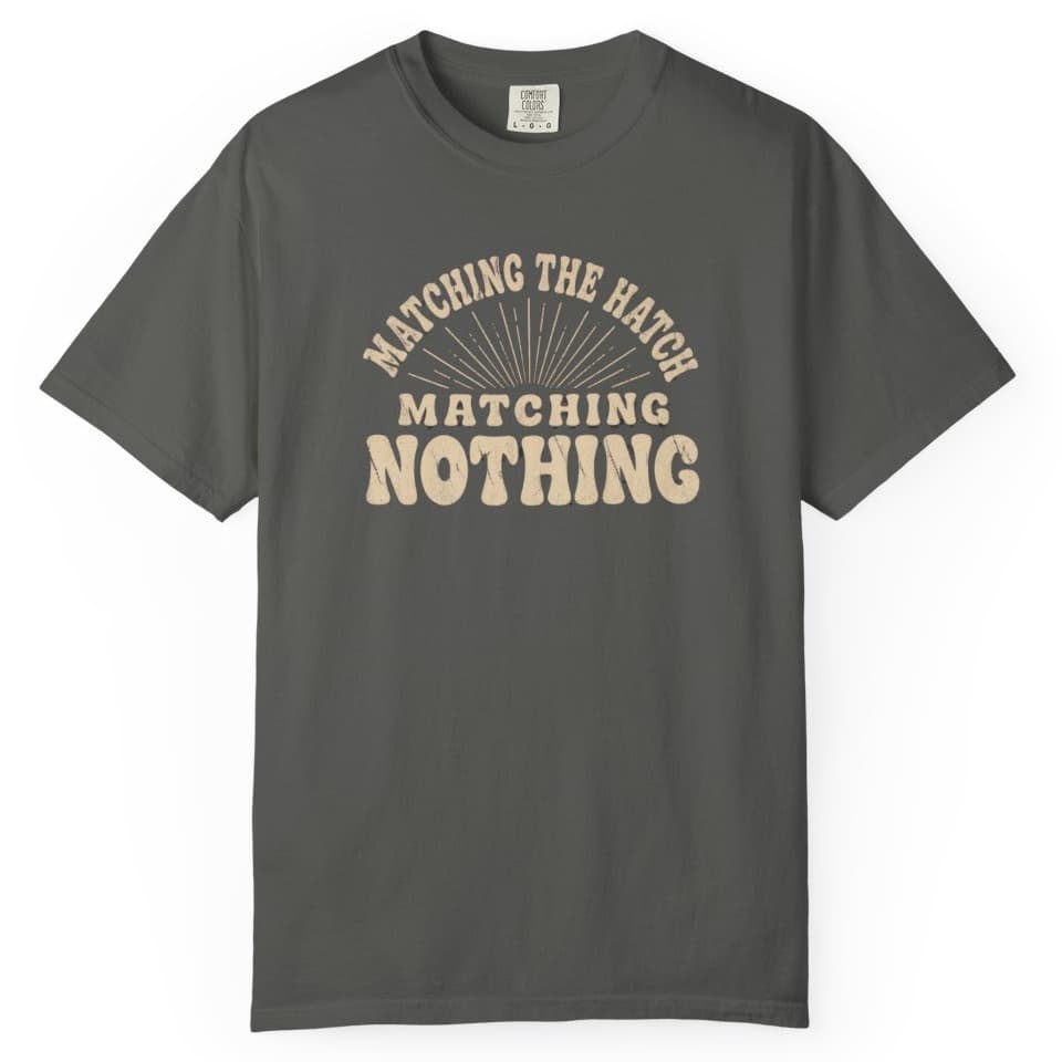 Matching Nothing Fly Fishing Shirt t-shirt in Espresso, photo 4