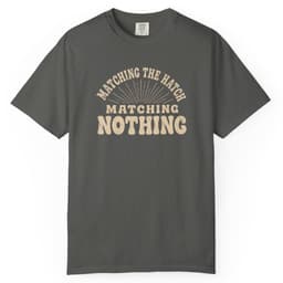 Matching Nothing Fly Fishing Shirt t-shirt in Espresso, thumbnail 4