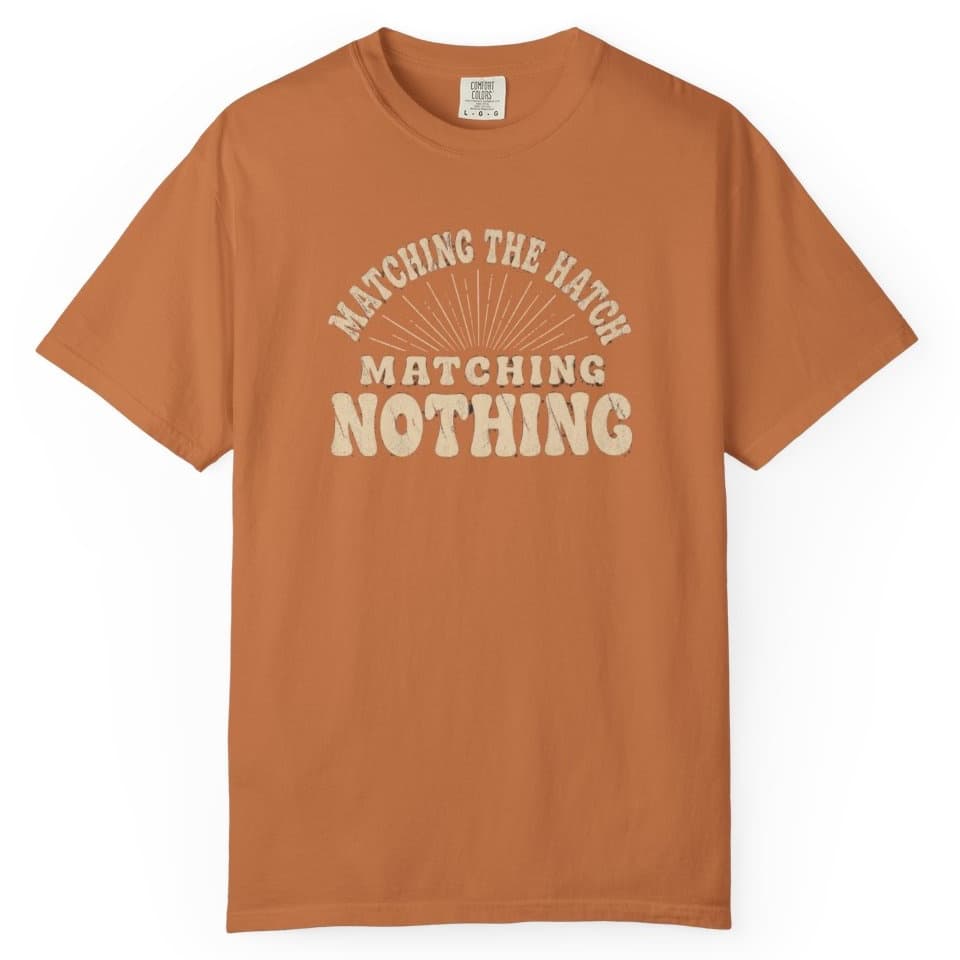 Matching Nothing Fly Fishing Shirt t-shirt in Espresso, photo 11
