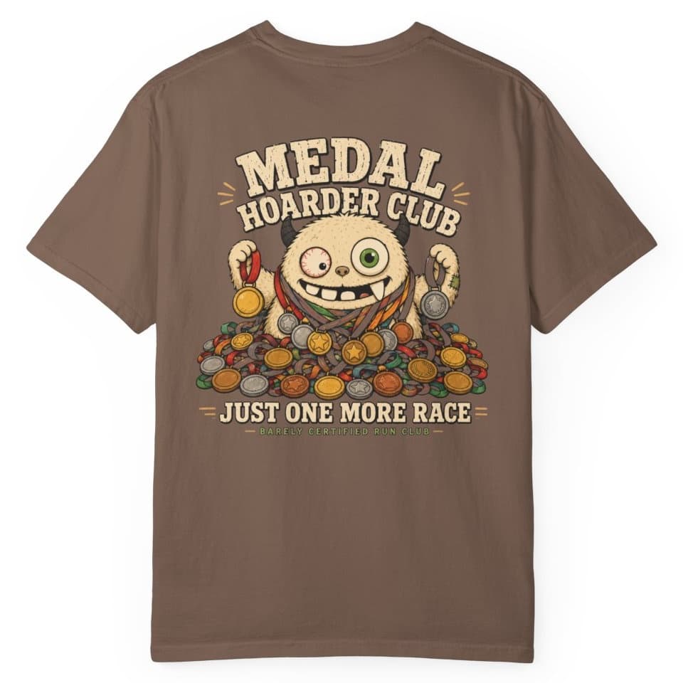 Medal Hoarder Club t-shirt in Brick, photo 7