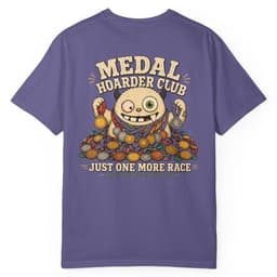 Medal Hoarder Club t-shirt in Brick, thumbnail 13