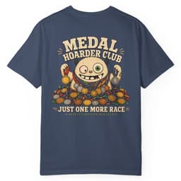 Medal Hoarder Club t-shirt in Brick, thumbnail 5