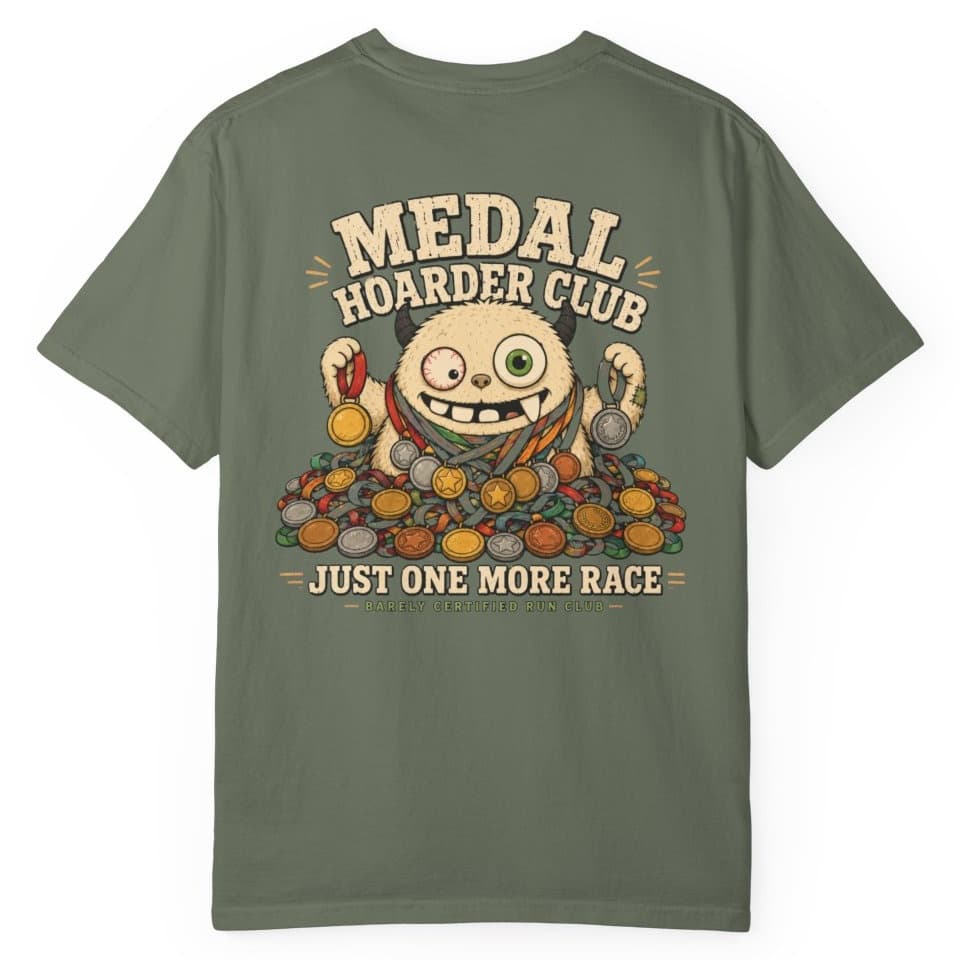Medal Hoarder Club t-shirt in Brick, photo 11