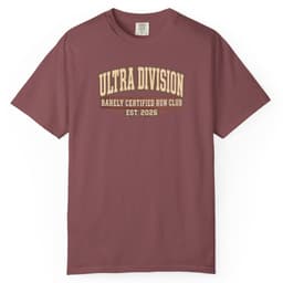 Medal Hoarder Club t-shirt in Brick, thumbnail 2
