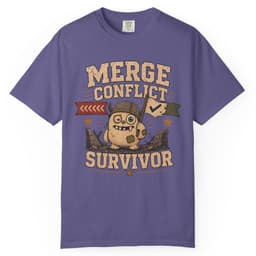 Git Fight Club t-shirt in Moss, thumbnail 7