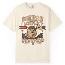 Git Fight Club t-shirt in Moss, thumbnail 10