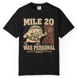 Mile Twenty Grudge t-shirt in Blue Jean, thumbnail 2