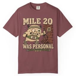Mile Twenty Grudge t-shirt in Blue Jean, thumbnail 9