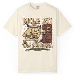 Mile Twenty Grudge t-shirt in Blue Jean, thumbnail 10