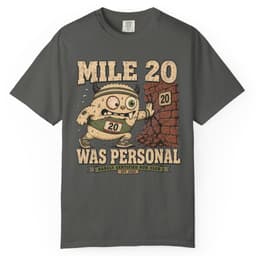 Mile Twenty Grudge t-shirt in Blue Jean, thumbnail 5