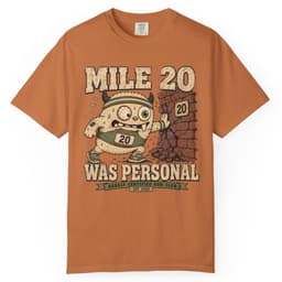 Mile Twenty Grudge t-shirt in Blue Jean, thumbnail 11