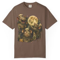 Moonlight Kitchen Crew t-shirt in Pepper, thumbnail 4