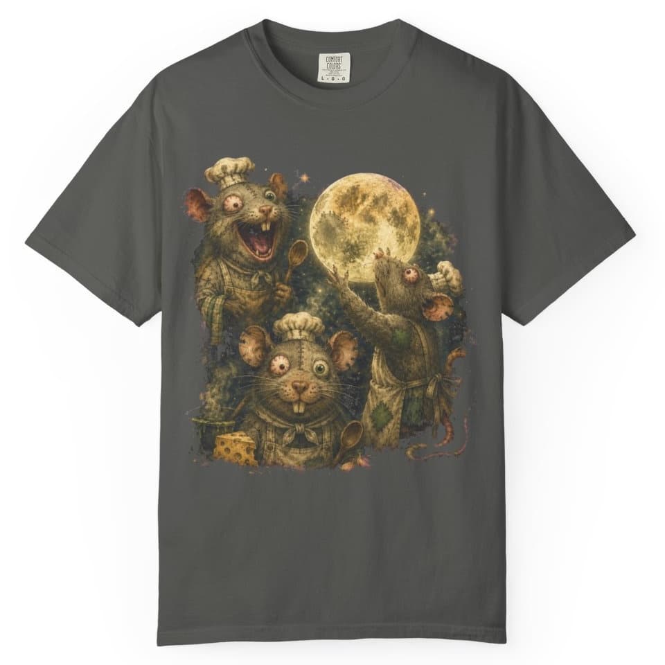 Moonlight Kitchen Crew t-shirt in Pepper, photo 1
