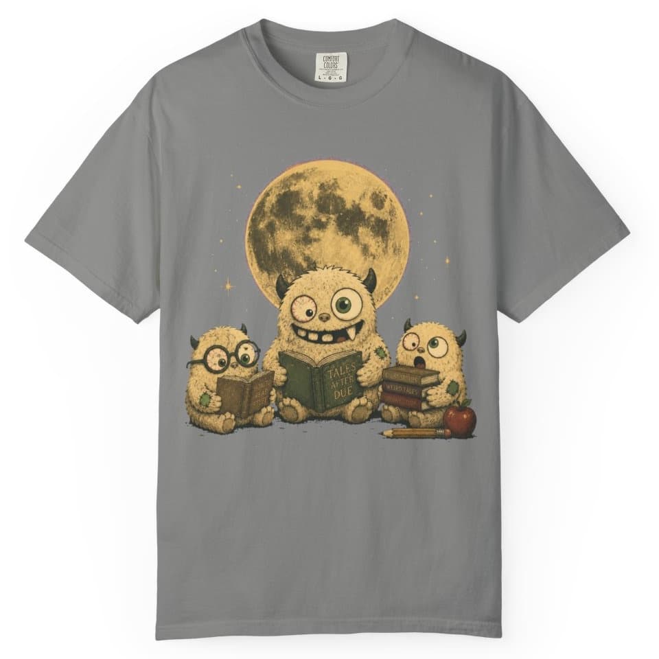 Moonlight Reading Club t-shirt in Midnight, photo 6