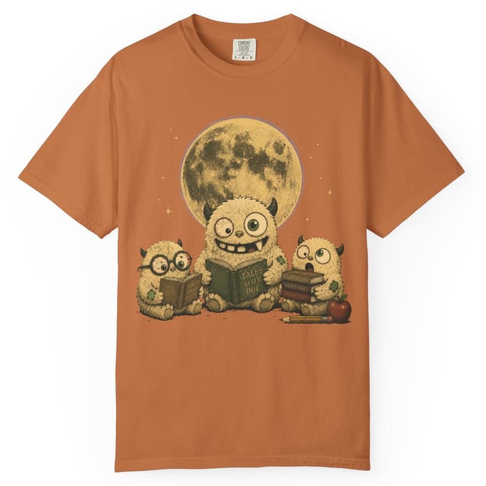 Moonlight Reading Club t-shirt in Midnight, photo 9