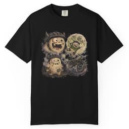 Moonlit MTB Pack t-shirt in Black, thumbnail 1