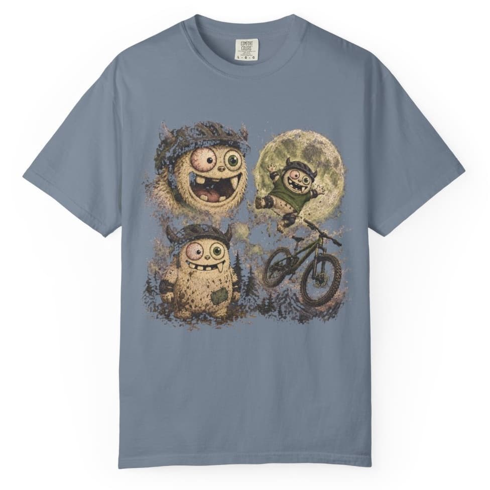 Moonlit MTB Pack t-shirt in Black, photo 9