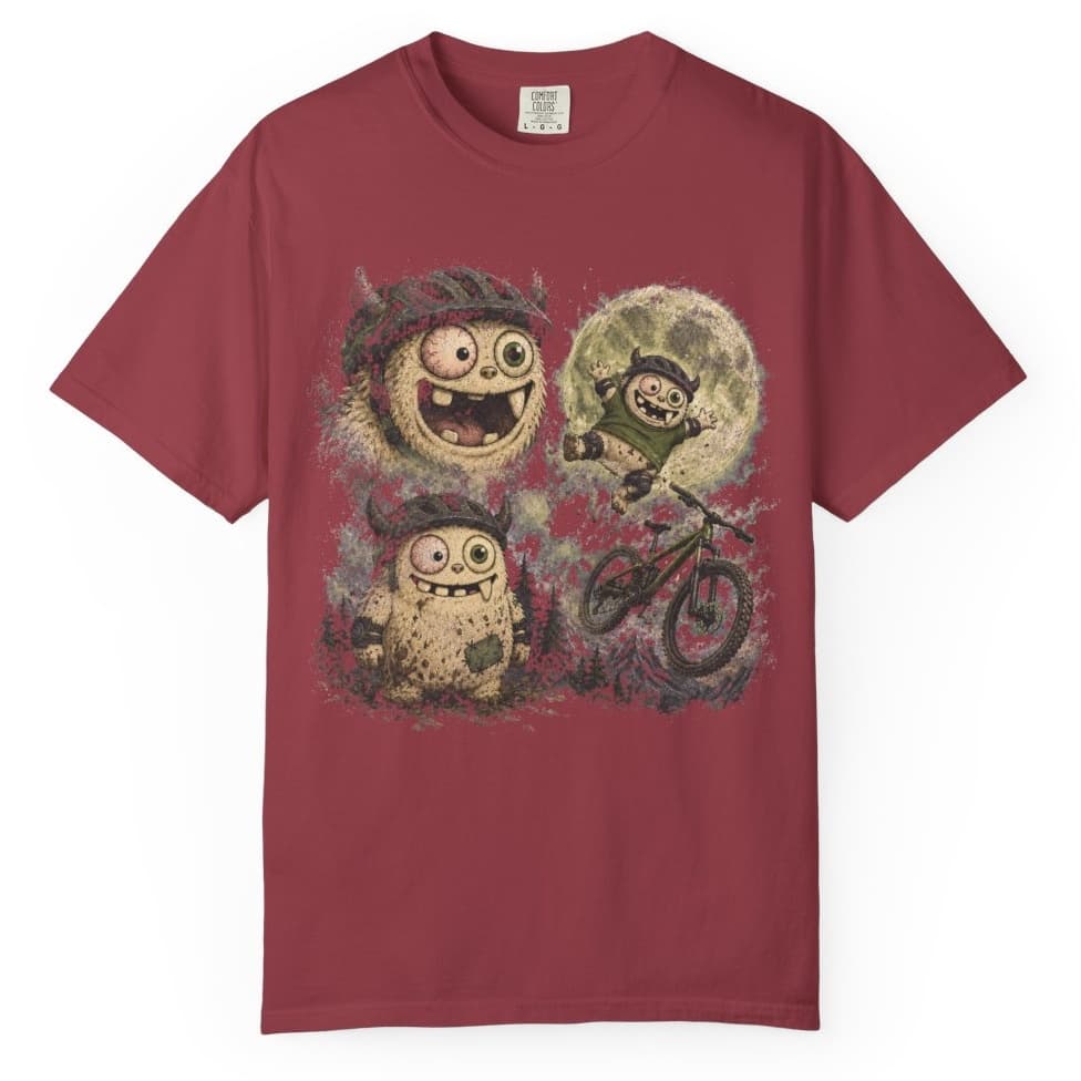 Moonlit MTB Pack t-shirt in Black, photo 6