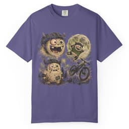 Moonlit MTB Pack t-shirt in Black, thumbnail 7