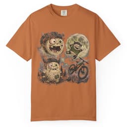 Moonlit MTB Pack t-shirt in Black, thumbnail 10