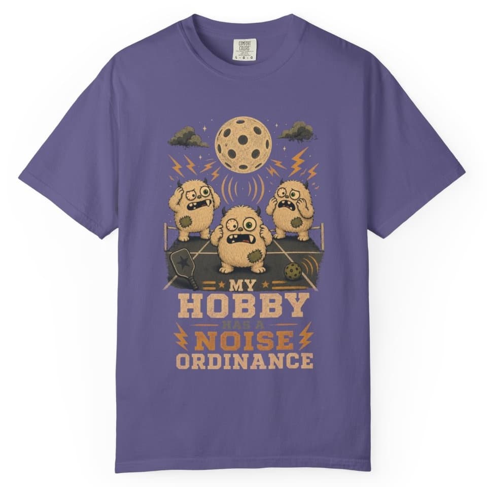My Hobby Has A Noise Ordinance t-shirt in Black, photo 5