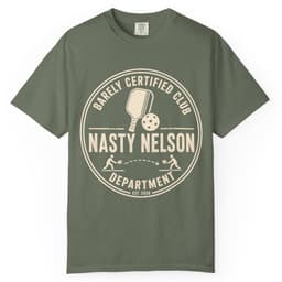Nasty Nelson Department V1 t-shirt in Black, thumbnail 5