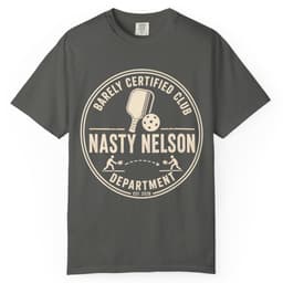 Nasty Nelson Department V1 t-shirt in Black, thumbnail 4