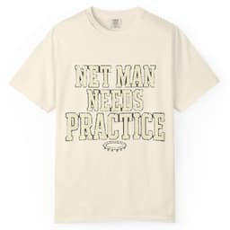 Net Man Needs Practice t-shirt in Moss, thumbnail 11