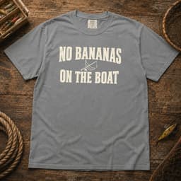 No Bananas on the Boat t-shirt in Espresso, thumbnail 8