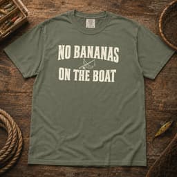 No Bananas on the Boat t-shirt in Espresso, thumbnail 7