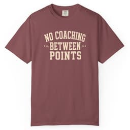 No Coaching Between Points V2 t-shirt in Black, thumbnail 9