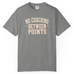 No Coaching Between Points V2 t-shirt in Black, thumbnail 7
