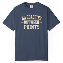 No Coaching Between Points V2 t-shirt in Black, thumbnail 2