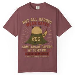 Capeless Grader Hero t-shirt in Espresso, thumbnail 8