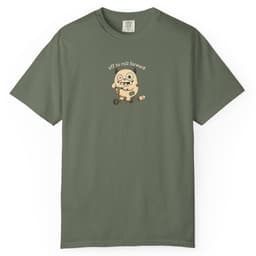 Off to Roll Forward t-shirt in Granite, thumbnail 5
