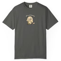 Off to Roll Forward t-shirt in Granite, thumbnail 4