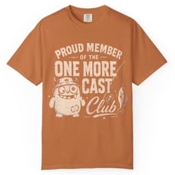 One More Cast Club t-shirt in Grape, thumbnail 10