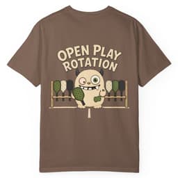 Open Play Rotation V1 t-shirt in Black, thumbnail 5