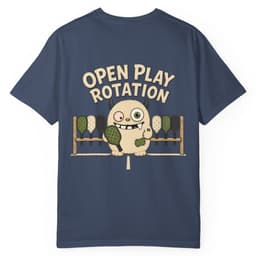 Open Play Rotation V1 t-shirt in Black, thumbnail 3