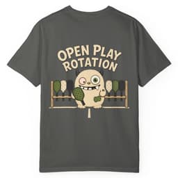 Open Play Rotation V1 t-shirt in Black, thumbnail 7
